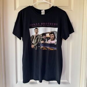 Jonas Brothers Happiness Begins Tour Date T-shirt Women’s M 2019 Black Babydoll